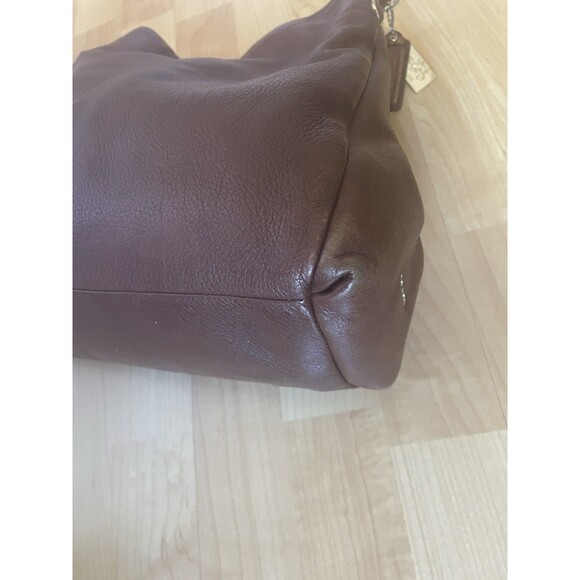 Coach Phoebe Madison Boho Leather Shoulder Bag Brown - Picture 11 of 14